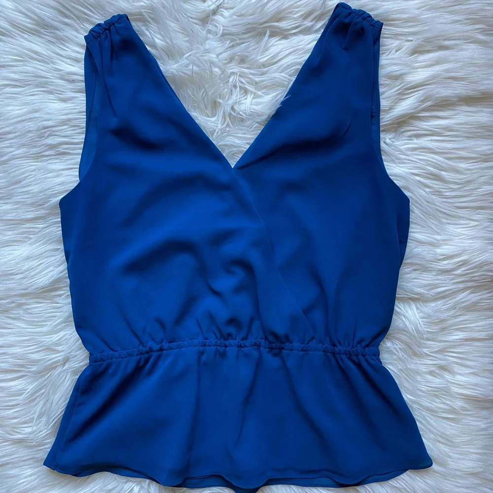 Banana Republic peplum tank